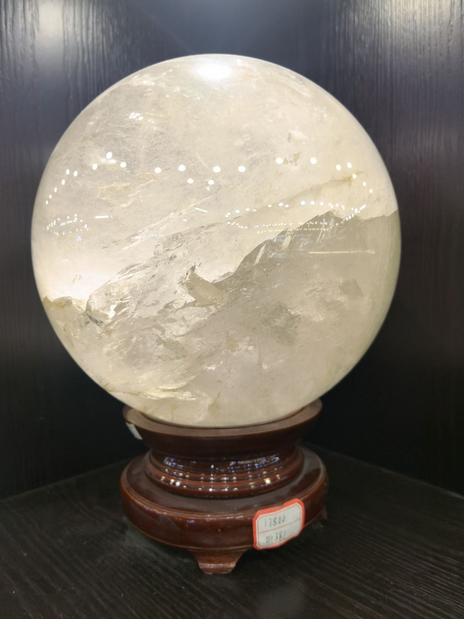 进口材料天然居天然水晶球手工摆件（支持预定）211111111111111详情图2